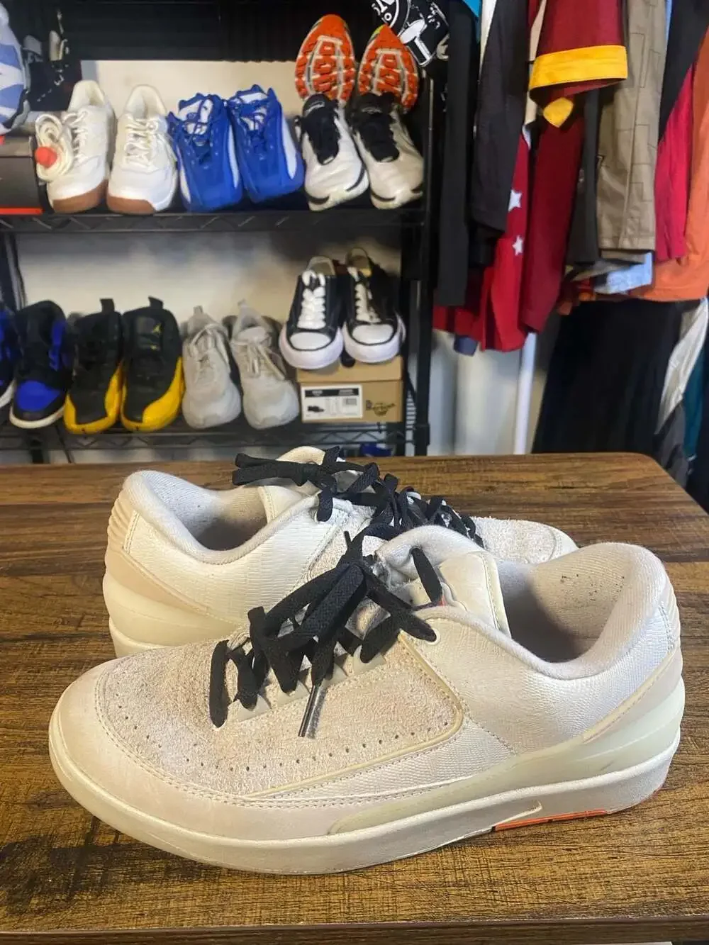 Shelflife x Air Jordan 2 Retro Low 'Sail/Orange'